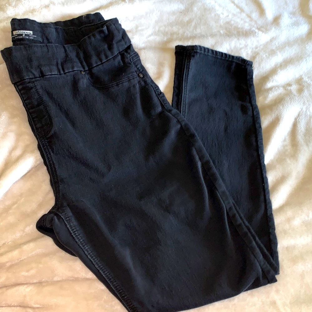 Lois Denim black jegging size 17/18